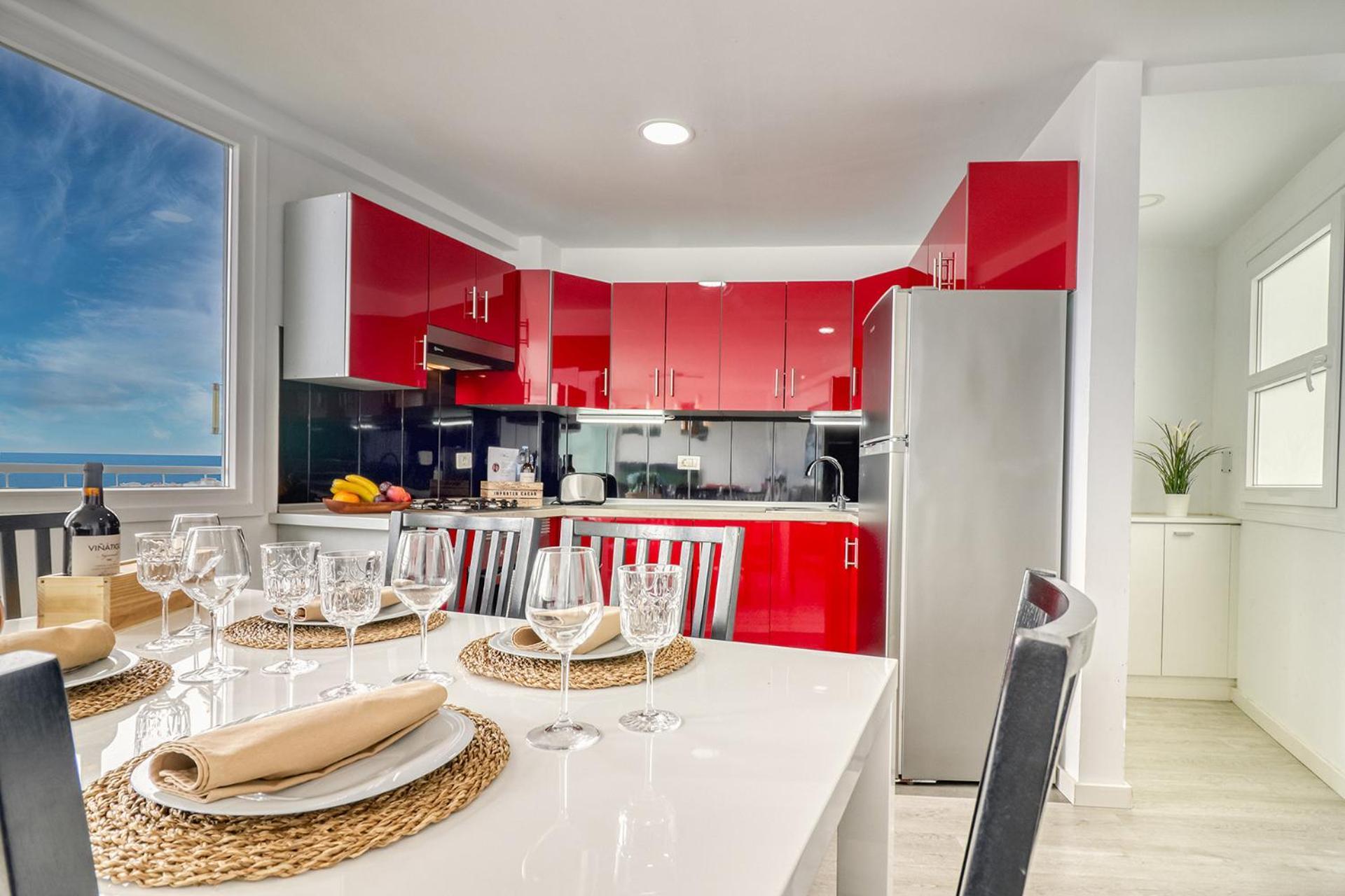 Central Modern Apartment With Private Parking & Ocean View & Coffee Corner Икод-де-лос-Винос Экстерьер фото