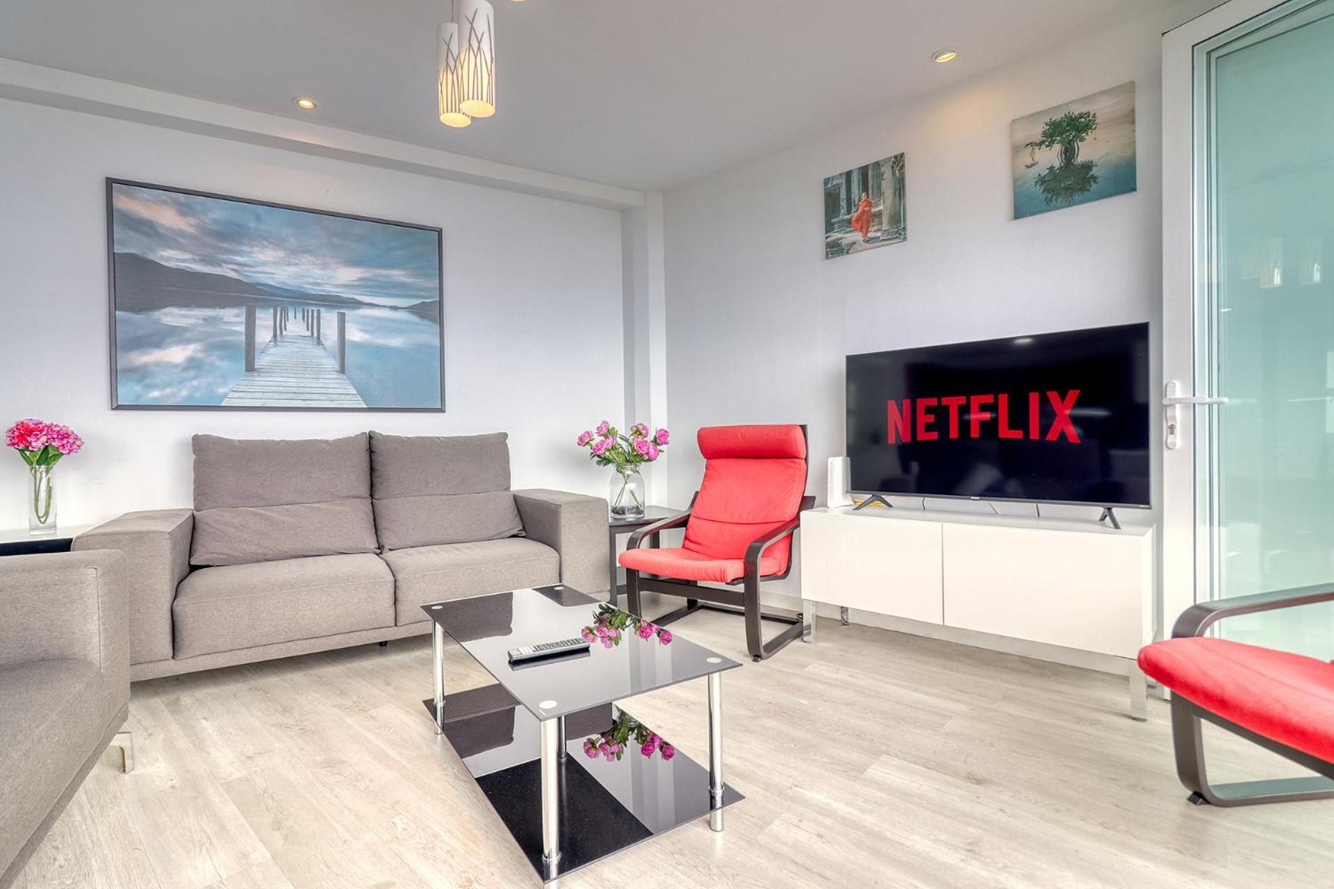 Central Modern Apartment With Private Parking & Ocean View & Coffee Corner Икод-де-лос-Винос Экстерьер фото